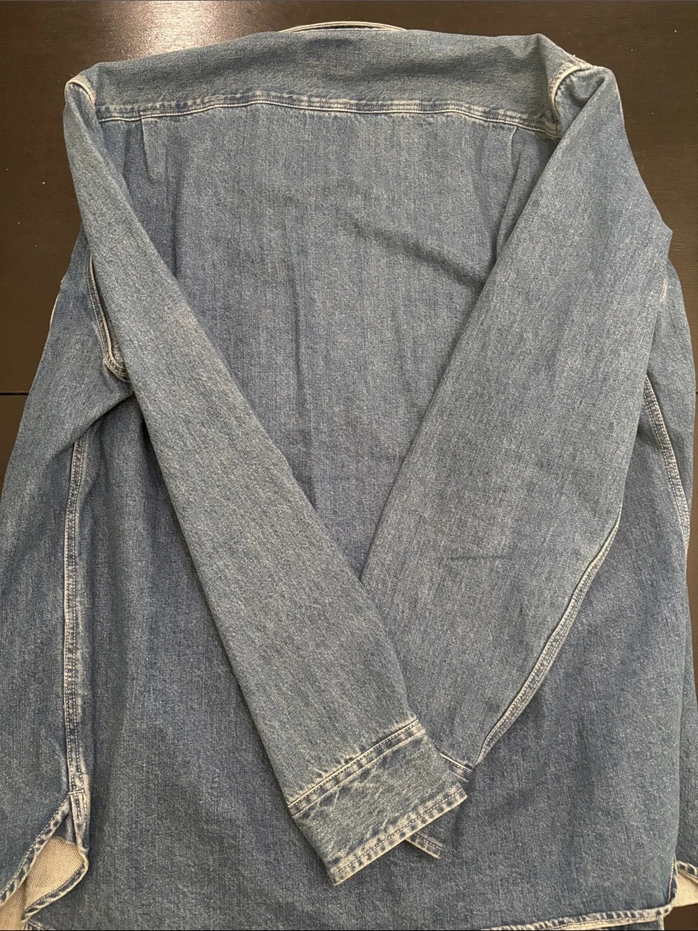 J. Crew Blue Denim Button-Up Shirt